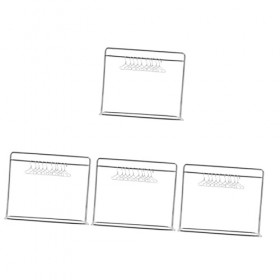 ibasenice 4 Ensembles Mini Cintre Bébé Vêtements Cintres Poupée Vêtements Rack Poupée Vêtements Rack Poupée Accessoires Poupé