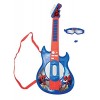 Lexibook - Marvel Spider-Man - Guitare électronique Lumineuse avec Micro, Lunettes avec Microphone, mélodies, 2 Modes de Jeu,