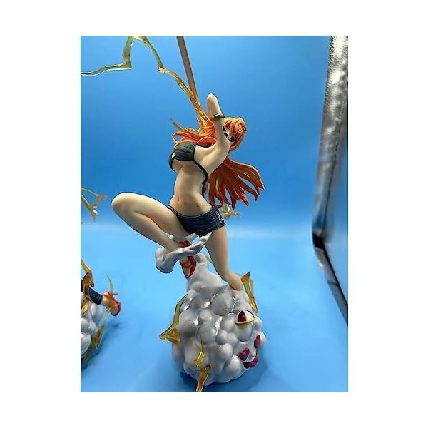 PIZEKA Figurine Danime Une Pièce Belle Fille Chiffres en Boîte Figurines Animées Statues Statiques en PVC Personnage Modèle 