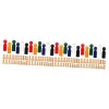 SEWACC Jouet Pour Enfants 120 Pcs Marionnettes Peintes Jouets Pour Enfants Garçons Accessoires Bois Enfant Artisanat Pour Enf