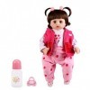 Reborn Baby Dolls, 48Cm Reborn Toddlers Doll Simulation Jouets pour Enfants Corps Réaliste Les Vêtements De Poupée Peuvent Êt