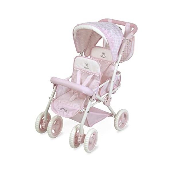 Decuevas Nice Chariot de poupée Pliable Double 90346