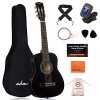 ADM 1/4 Guitare pour Enfants Guitare de Concert Junior pour Débutants Avec Accordeur à Clip, Sac, Sangle, Cordes Supplémentai