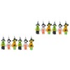 ibasenice 30 Pièces Pendentif Halloween Jouets De Poupée dhalloween pour Enfants Ornement De Fête Accessoire Pendentif Épouv