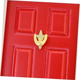 Totority 3 Pièces Meubles De Maison Miniature Meubles Miniatures Mini Meubles Mini Maison Porte en Bois 112 Échelle Meubles D