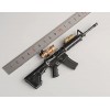 Dragonfy Accessoires de poupée à léchelle 1/6, Fusil dassaut M4 Air Pilot de larmée Modèle Miniature en Plastique pour Fig