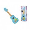 Eichhorn Musique Guitare en Bois à Six Cordes avec Motif Animal Mignon 54 cm de Long à partir de 3 Ans, 100003480, Bleu Clair