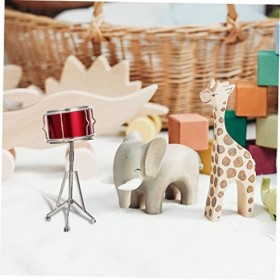 Vaguelly 4 Ensembles Mini Modèle DInstrument De Musique Mini Instruments De Musique Mini Maison De Poupée Petites Choses Acc