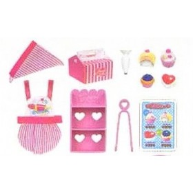Petit cake set of heart Hills Rika-chan japan import 