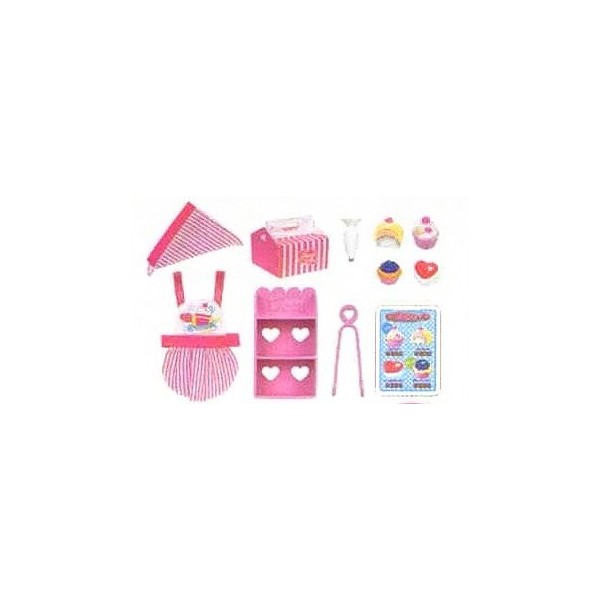 Petit cake set of heart Hills Rika-chan japan import 