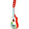 Small foot 10725 guitare en bois pour enfants, le premier instrument de musique, favorise lapprentissage de la musique, dès 