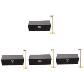 Kisangel 4 Ensembles Accessoires Décoration Maquette Miniatures Décor De Micro Miniature Mini Accessoire De Maison Micro Scèn