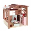 Our Generation BD37961Z OG Cozy Cabin - Cabane Confortable - Maison dHiver pour Poupée avec Accessoires - 26 Pièces - 46 cm