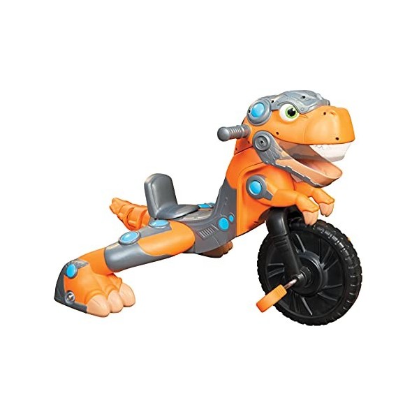 Little Tikes Chompin Dino Trike - Jouet interactif à Roulettes avec Sons et Plus - Résistant et Durable - Encourage les Jeux