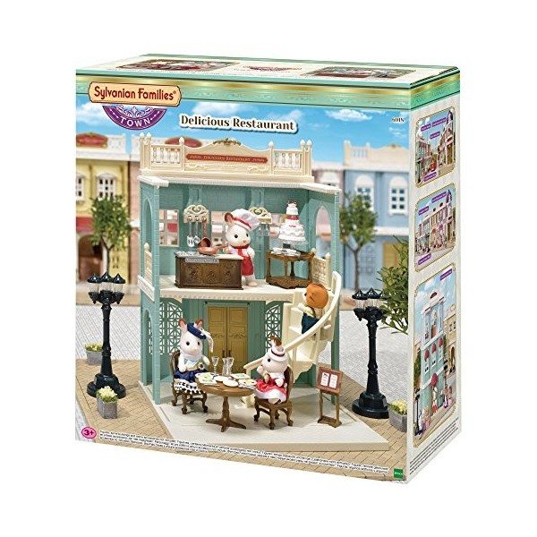 Sylvanian Families - 6018 - Le restaurant de ville Norme Multicolore