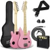 3rd Avenue Pack Guitare Électrique enfant Taille Junior 1/4 pour Débutants, Ampli Portable 5 W, Jack, Housse, Médiators et Sa