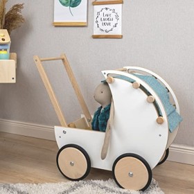 Meppi Landau pour poupée en bois deucalyptus
