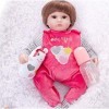 Reborn Baby Dolls, Simulation Baby Rebirth Silicone Doll 45cm Les Jouets pour Enfants Peuvent Prendre Un Bain, 45cm, Nourrir 