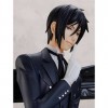 YUZZI 25 cm Black Butler Sebastian Haut degré de réduction Anime Figure modèle Jouets poupée décorative pour Bureau Chambre S