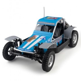 EERSTA Voiture télécommandée 2,4 GHz Haute Vitesse 18 KM/H RC Cars Toys, 4WD 1:16 RC Truck Off Road Hobby Toys avec et Batter