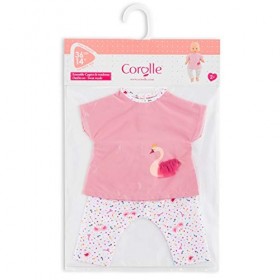 Corolle- ENS Cygnes de Tendresse pour Poupon 36 cm Vêtement, 140620, Rose