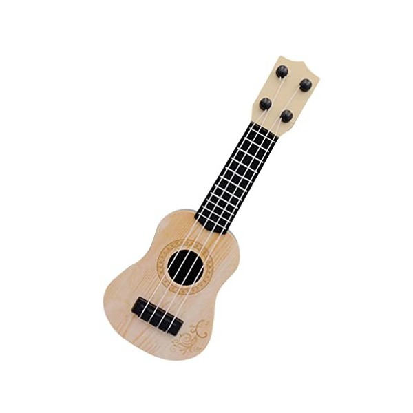 SAFIGLE Guitare pour enfant,Jouet musical,Ukulélé classique,Instrument 4 cordes,Mini guitare pour enfant,Pour débutant à la m