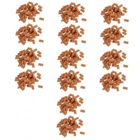 ifundom 1050 Pièces Mini Briques Mini Briques Rouges Décor Botanique Briques Minuscules Briques Miniatures Fournitures De Con