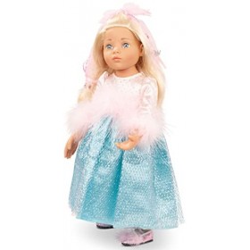 Götz 2366086 Happy Kidz Marie Poupée - Poupée multi-articulée de 50 cm avec cheveux blonds clairs et yeux bleus - Lot de 8 pi