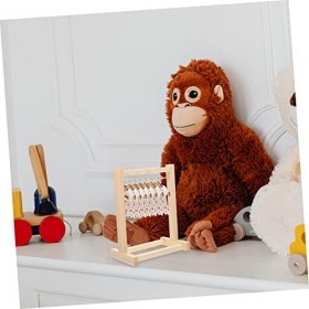 Totority 10 Pièces Poupée Cintre Mini Poupée Cintres en Tissu Mini Poupée Vêtements Cintres Miniature Robe Vêtements Rack Pou