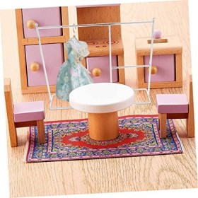 Totority 8 Pièces Cintre De Poupée Mini Cintres De Poupée Cintres pour Enfants Cintre Robe De Poupée Porte-Tenue Poupée Bjd M