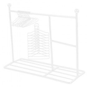 ibasenice 105 Pcs De Stockage Présentoir Cintre en Métal Mini Jouet Miniature Jouets Décor en Métal Modèle en Métal Miniature