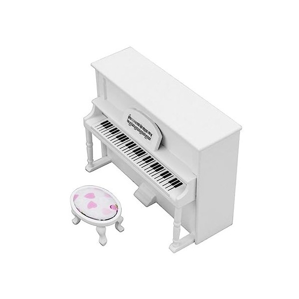 HOMSFOU 8 Ensembles De Piano De Maison De Poupée Pianos pour Enfants Piano Enfant Modèle De Mini Piano Décoration De Maison M