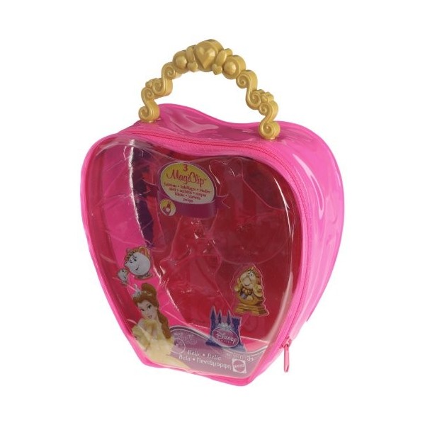 Disney Princesses - X5111 - Accessoire pour Poupée - Sac Mini Princesse Disney et Tenue Magiclip - Belle