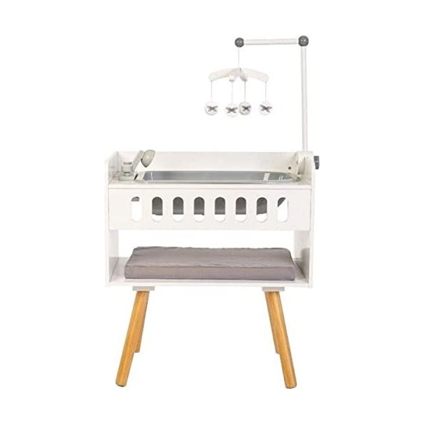 byAstrup Commode de poupée et Baignoire Blanche pour poupée jusquà 50 cm