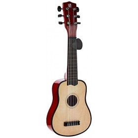 Concerto 55 cm avec médiator Instrument de Musique Bois pour Apprentissage débutant pour Enfants à partir de 3 Ans Guitare de
