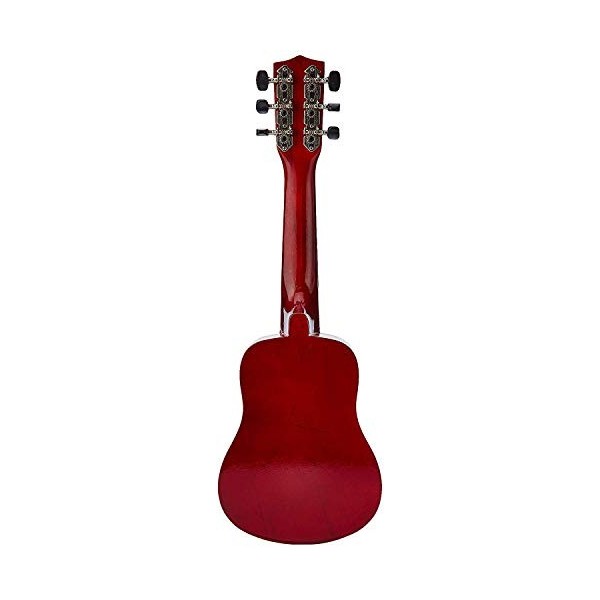 Concerto 55 cm avec médiator Instrument de Musique Bois pour Apprentissage débutant pour Enfants à partir de 3 Ans Guitare de