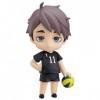 JJRPPFF Q Version Miya Osamu Figure, 3,9 Pouces Haikyuu Modèle de caractère, Multiples Accessoires Inclus Action Nendoroid Po