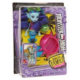 Monster High Fcv67 Monster Famille Ebbie Bluedoll