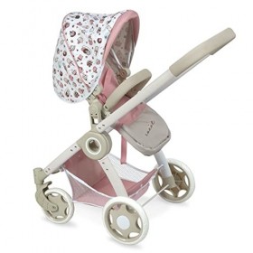 DeCuevas Sweet 3 in 1 Foldable Doll Trolley 80548