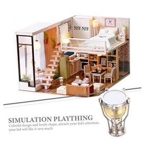 Vaguelly 5 Ensembles Mini Instrument De Musique Modèle Tambour Accessoires Mini Instruments De Musique Miniature Ornement Mus