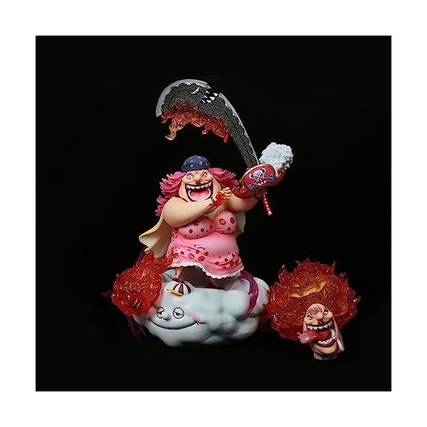 PIZEKA Figurines En Boîte One Piece Big Mom Personnage Danime Figurines Animées Statues Statiques En PVC Décorations Ornemen