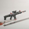 Dragonfy Accessoires de poupée à léchelle 1/6, Fusil ACR Modèle Miniature en Plastique pour Figurine 12", Non lançable,A