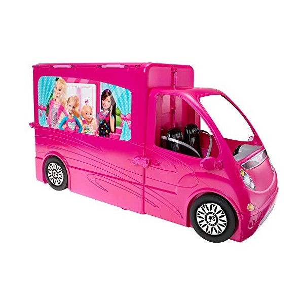 Barbie - Bjn62 - Accessoire pour Poupée - Camping Car