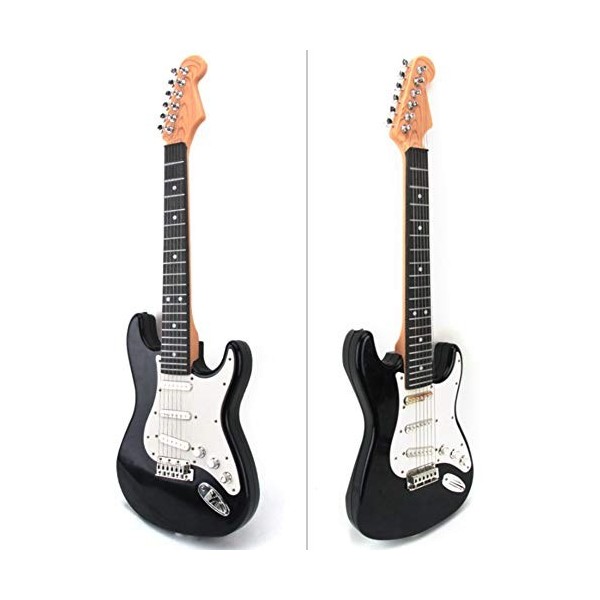 ICECHEN 6 Cordes Musique Guitare éLectrique Enfants Instruments de Musique Jouets éDucatifs pour Enfants Noir 500037598