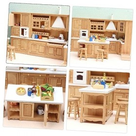 OATIPHO 1 Ensemble De Meubles Miniature Maison De Poupée Accessoires Mini Maison Cuisine Miniature Prop Micro Paysage Décorat