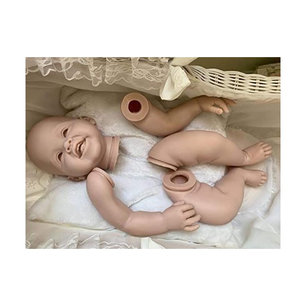 Poupée De Simulation De 28 Pouces Et 71Cm, Poupée De Simulation en Vinyle Souple, Nouveau-Né Réaliste pour Enfant, Jouet De C