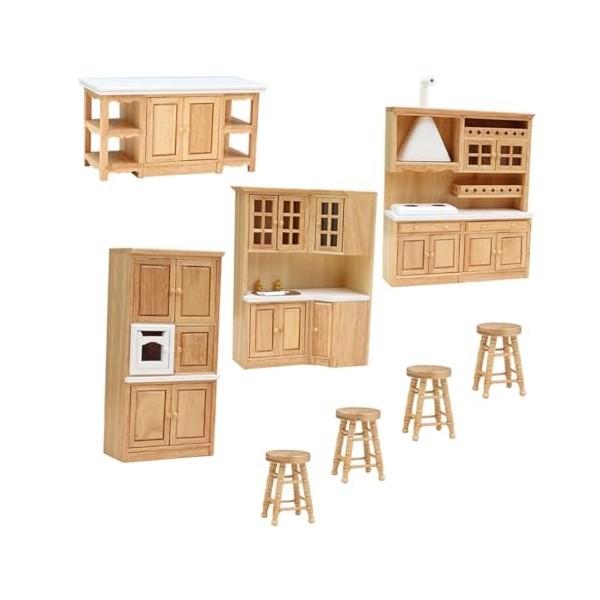 Toyvian 1 Ensemble De Meubles Maison De Poupée Cuisine Micro Paysage Décoration Accessoires De Petite Maison Mini Maison Acce