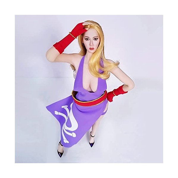 MDybf Vêtements De Poupée pour Figurine Féminine à Léchelle 1/6, Ensemble De Vêtements pour Poupée King of Fighters B Jenet 