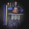 CNSMCWG 1/6 Soldat Action Figurines Masculin Clothes, Ensemble De Vêtements Darmure De Kendo sans Corps , Applicable Aux Vê