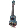 Ukulélé jouet pour enfants, mini guitare en plastique 4 cordes 17 pouces Instruments de musique pour enfants jouets éducatifs